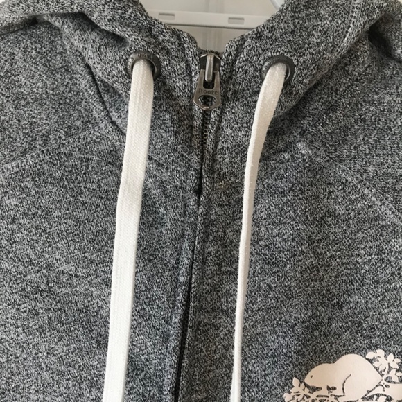 Roots Original Salt and Pepper Full Zip Hoodie - Picture 5 of 8